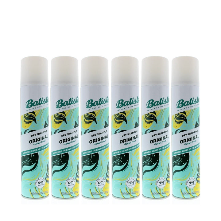 Batiste Dry Shampoo Original Classic Fresh 200ml 120g 6-Pack Instant Hair Refresh Image 2