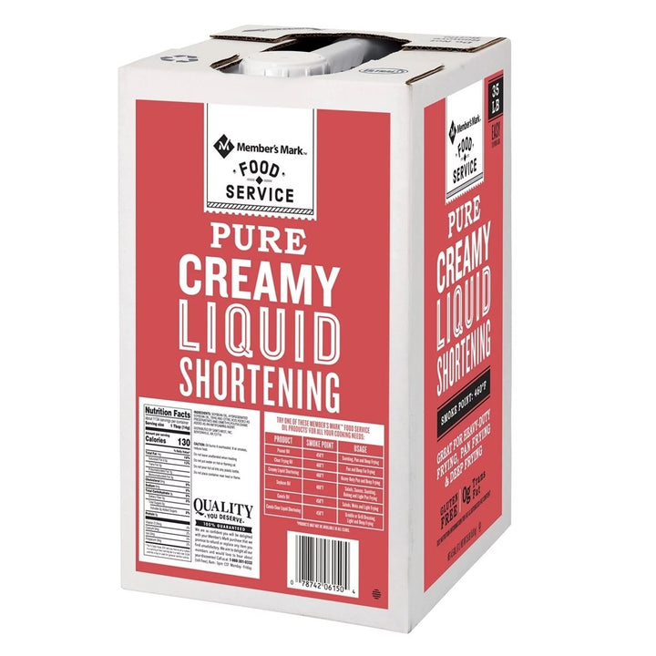 Members Mark 100 % Pure Creamy Liquid Shortening (35 Pounds) Image 2