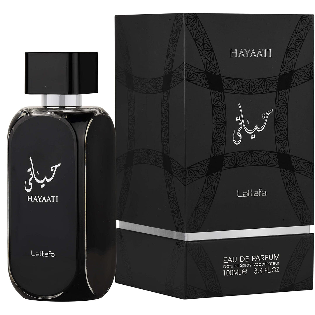 Hayaati by Lattafa EDP 3.4 Fl Oz Spicy Woody Perfume for Men Long Lasting Fragrance Image 2