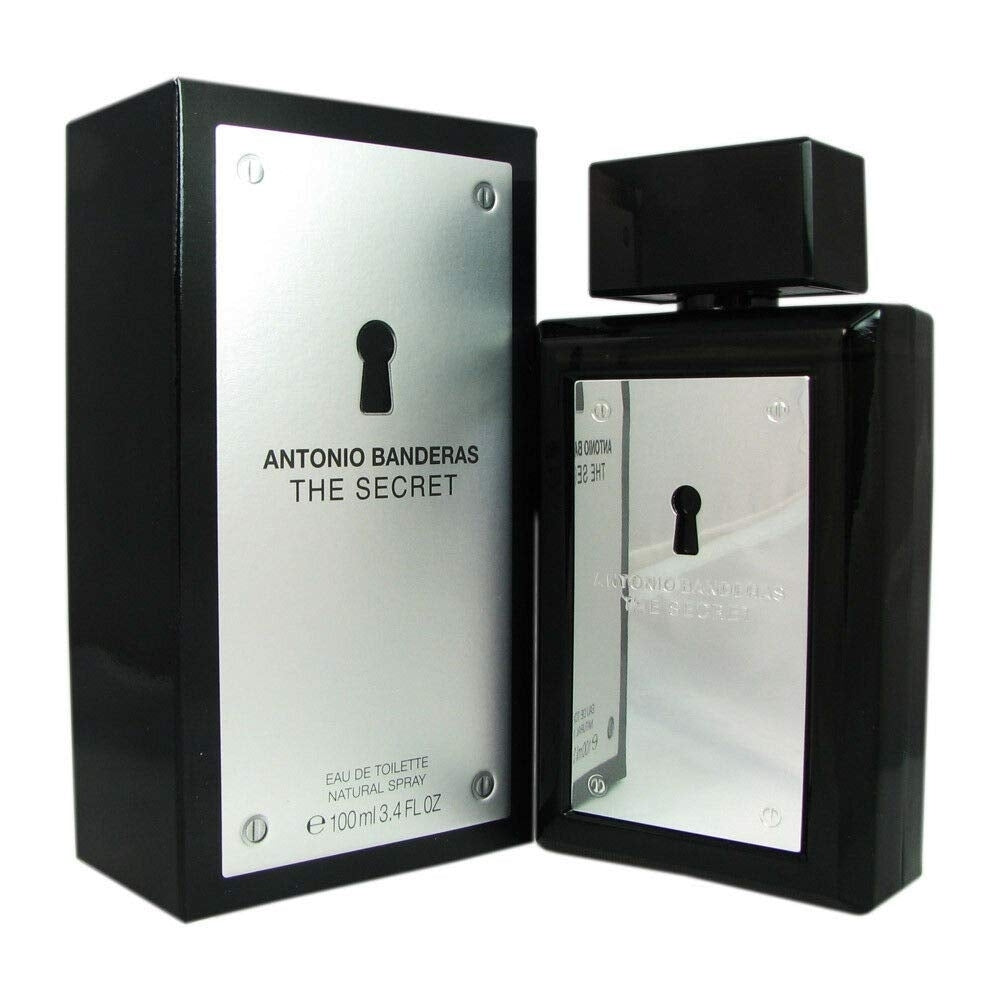 Antonio Banderas The Secret Cologne EDT 3.4 oz Citrus Spicy Warm Fragrance Image 3