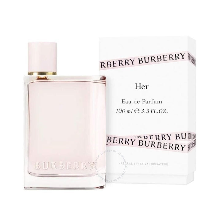 Burberry Her Eau De Parfum Spray 3.3 oz Floral Gourmand Perfume for Women Image 1