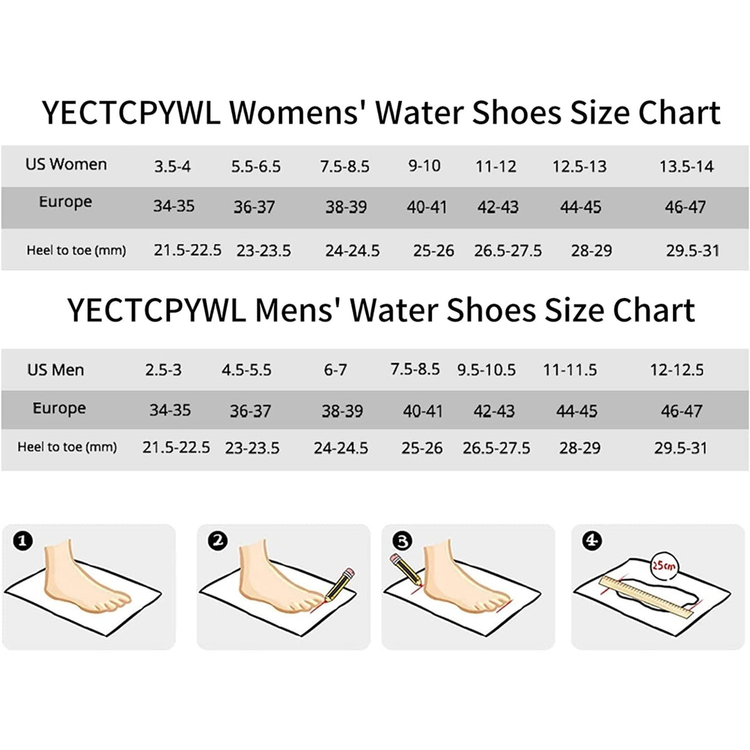 Premium Water Shoes for Women Men Quick-Dry Beach Barefoot Aqua Socks Ourdoor Image 2