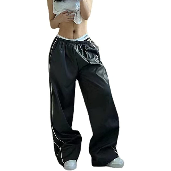 Track Pants Women Baggy Pants Y2k Pants Womens Fall Fashion 2022 Fall Pants for Women 2022 Image 4