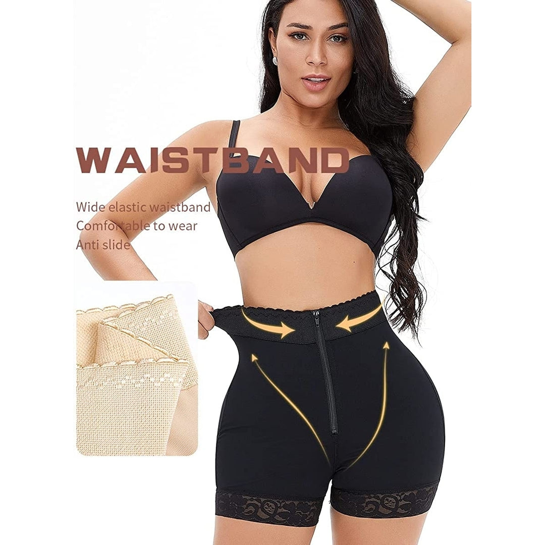 Tummy Control Shapewear for Women Body Shaper High Waisted Butt Lifter Panties Compression Fajas Shorts Underwear Image 4