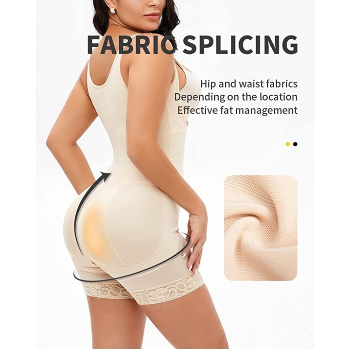 Shapewear Bodysuit for Women Tummy ControlBBL Fajas Colombianas Postpartum Full Body Shaper Slimmer High Waist Butt Image 1