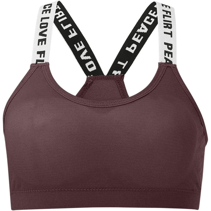 Racer Back for Women T Shirt Bra No Underwire Seamless Bras for Women 2022 Push Up Full Coverage and Lift Sports Bras Image 1