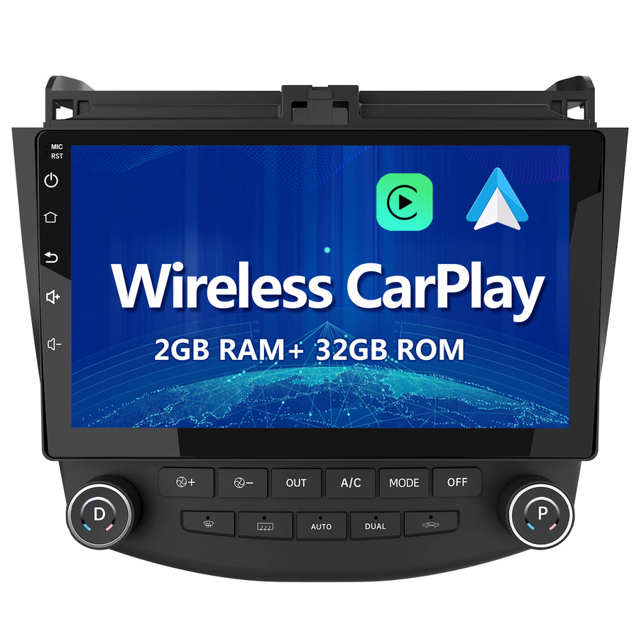 AWESAFE Car Radio Stereo Andriod 12 for Honda Accord 7th 2003 2004 2005 2006 2007Built in CarPlayAndroid AutoDSPGPS Image 1