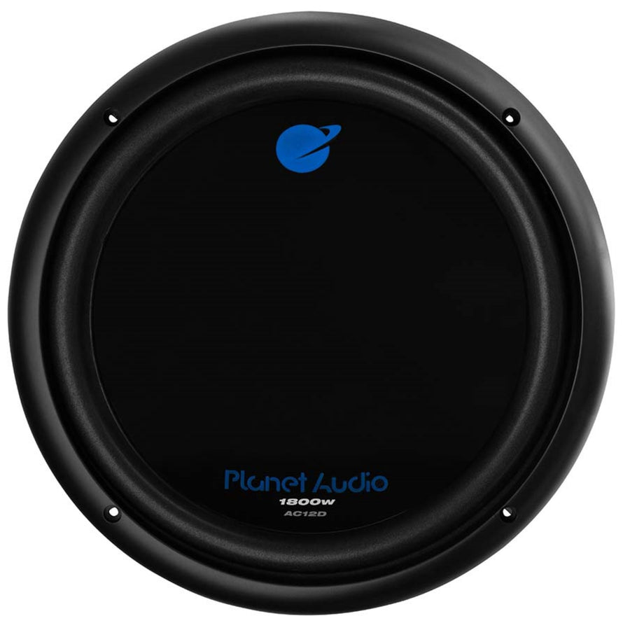 Planet Audio AC12D Car Subwoofer - 1800 Watts Maximum Power12 InchDual 4 Ohm Voice CoilSold Individually Image 1