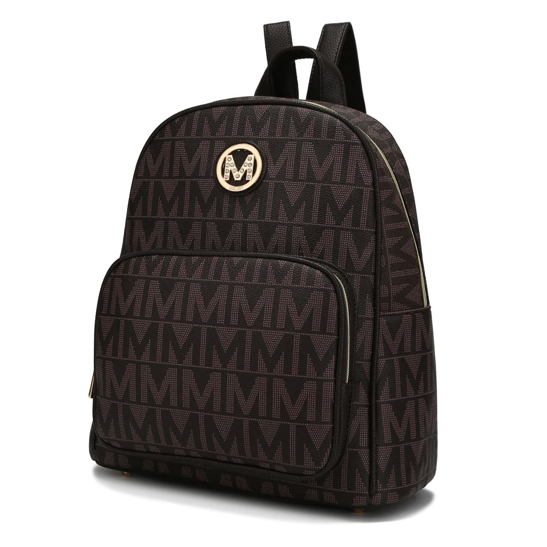 MKF Collection Fanny Multi-Functional Shoulder Bag Signature Backpack by Mia K Image 1