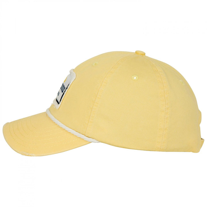 Corona Extra Crown White Adjustable Strapback Rope Hat Image 3