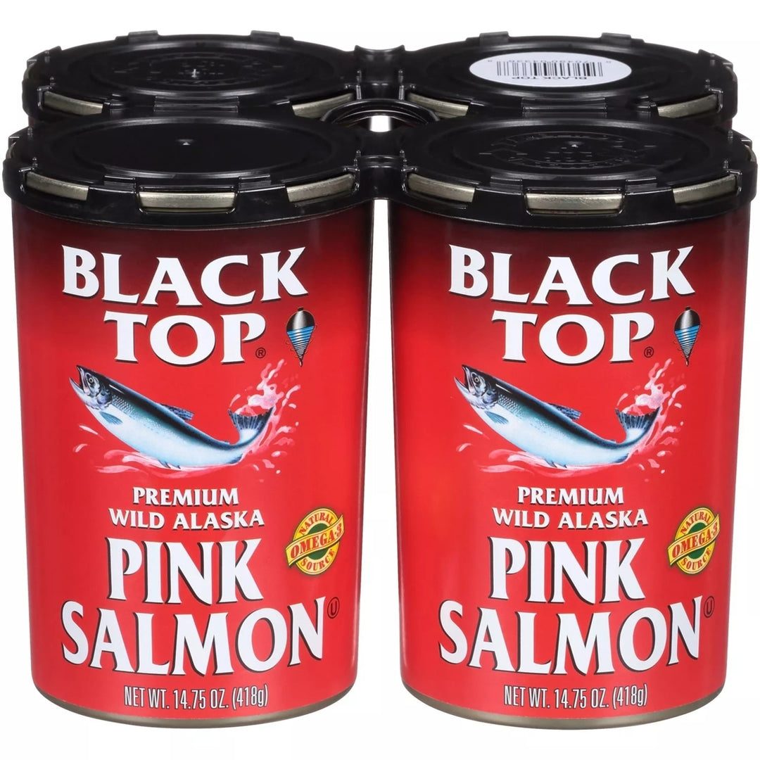 Black Top Premium Wild Alaska Pink Salmon14.75 Ounce (Pack of 4) Image 1