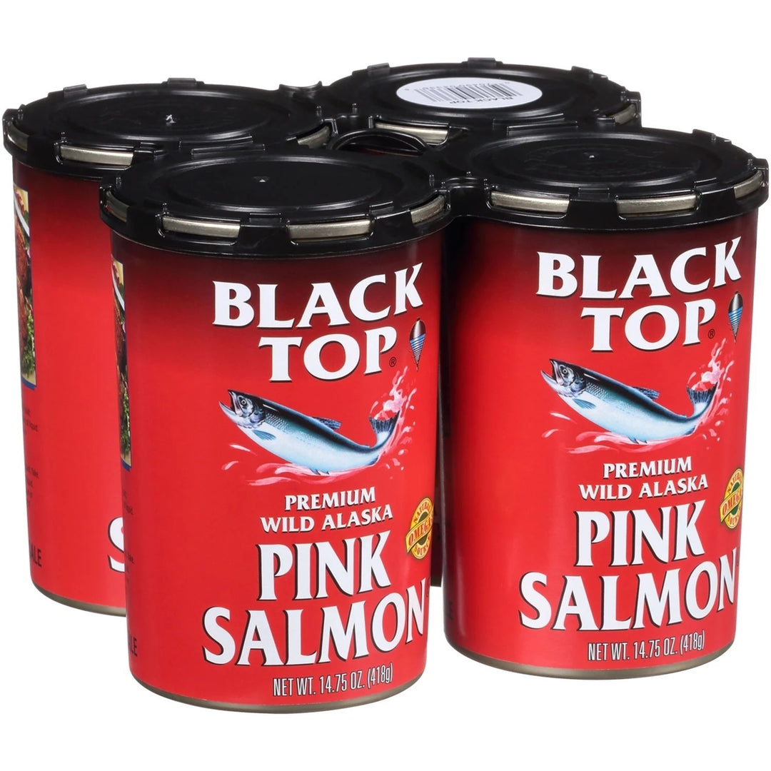 Black Top Premium Wild Alaska Pink Salmon14.75 Ounce (Pack of 4) Image 2