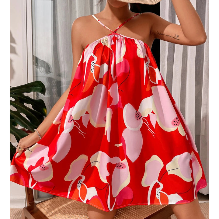 Allover Print Cami Dress Image 4