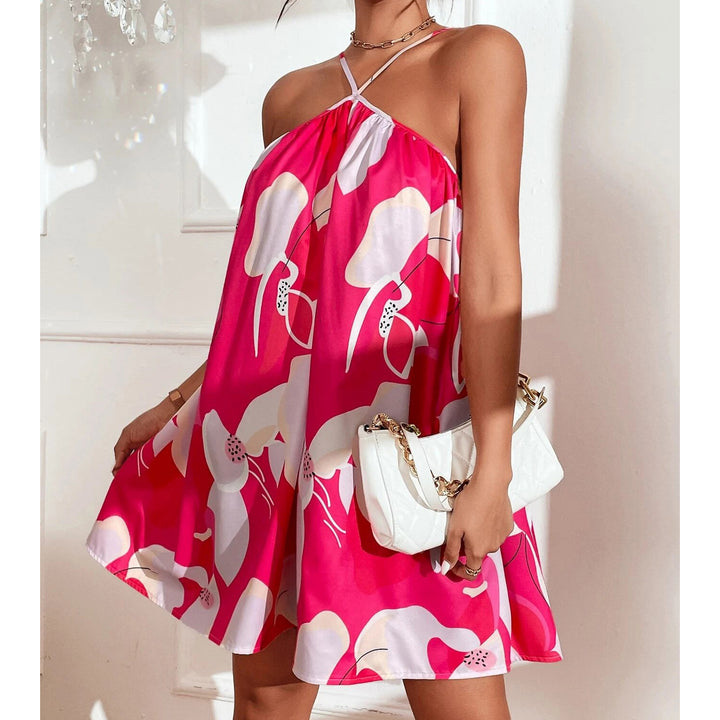 Allover Print Cami Dress Image 4