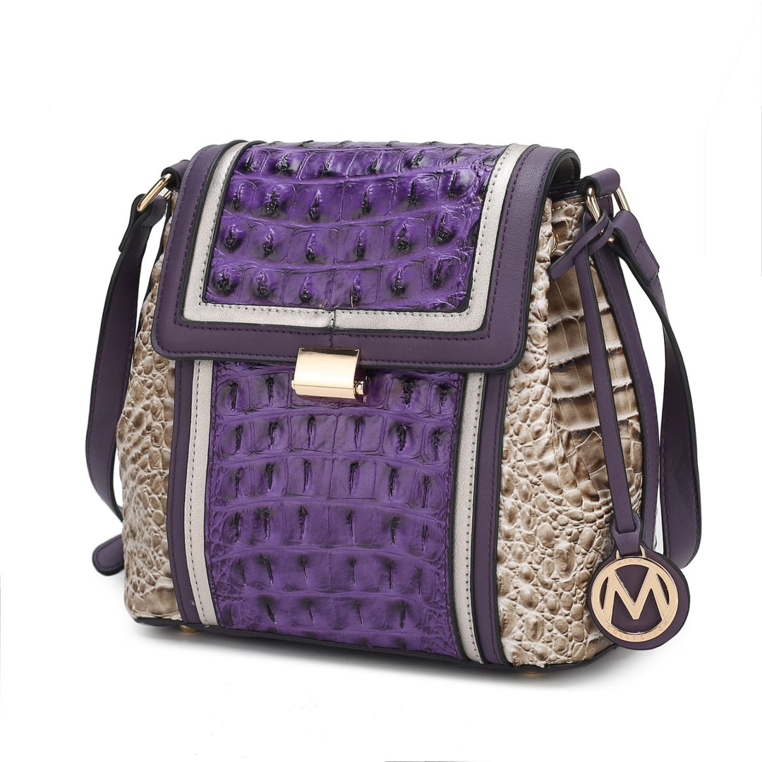 Jamilah Shoulder Multi-Functional Tote Medium Crossbody Handbag by Mia K. Image 8