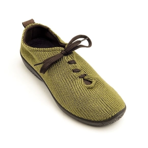 Arcopedico LS Knit Shoe Women Olive 1151-07 Vegan Lightweight Washable Comfort Image 1