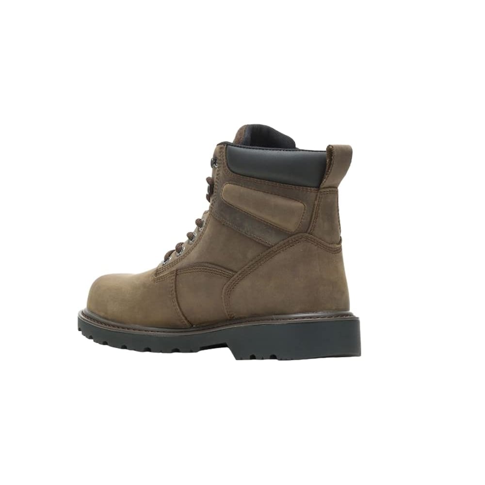 WOLVERINE Mens Floorhand 6" Waterproof Steel Toe Work Boot Gravel - W080040  gravel Image 1