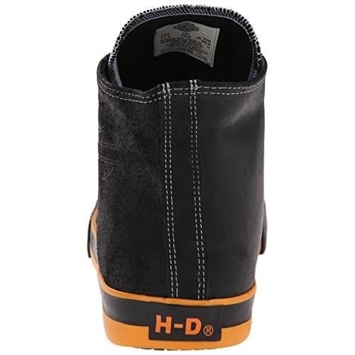 Harley-Davidson Mens Nathan Vulcanized Sneaker BLACK Image 3