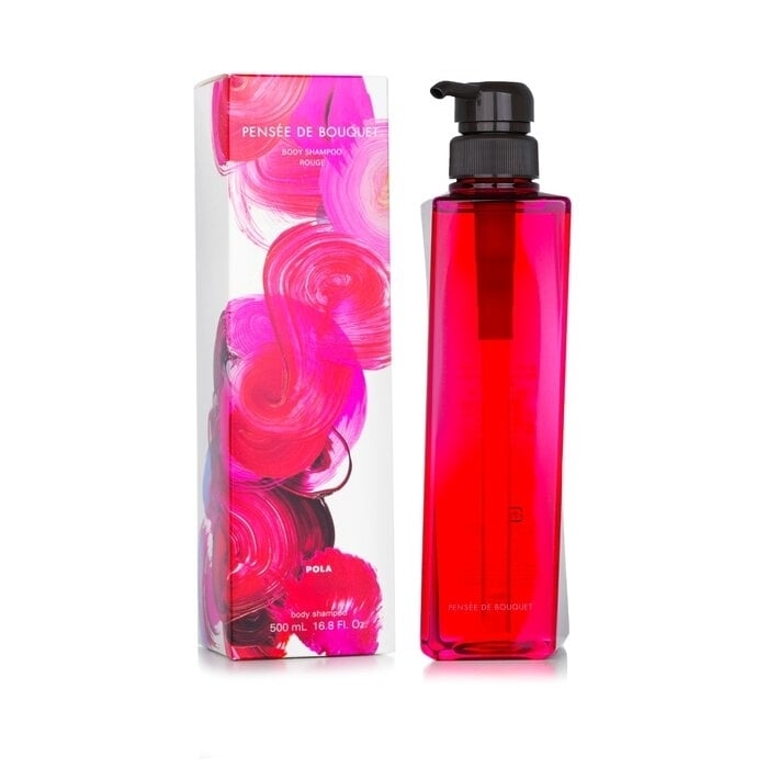 POLA - Pensee De Bouquet Body Shampoo Rouge (Bulgarian Rose)(500ml/16.8oz) Image 2