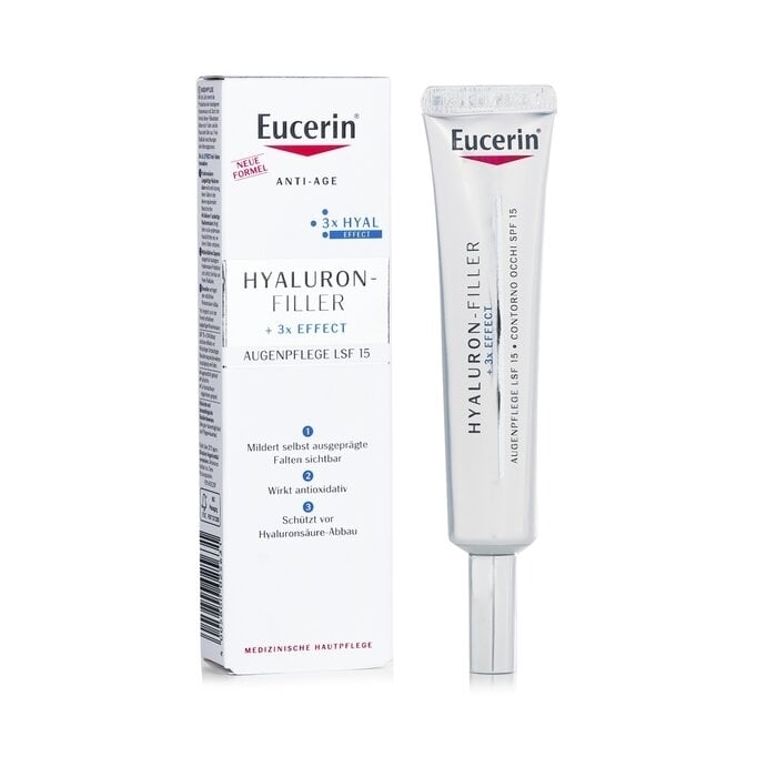 Eucerin - Anti Age Hyaluron Filler + 3x Effect Contorno Occhi SPF15(15ml) Image 2