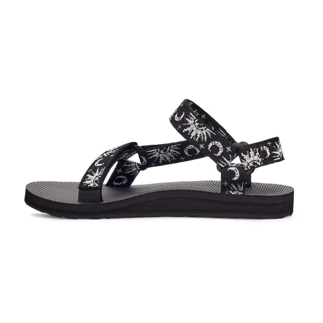 Teva Womens Original Universal Sandal Sun and Moon Black/White - 1003987-SAMBW Large SUN AND MOON BLACK/ WHITE Image 3