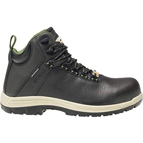 FSI FOOTWEAR SPECIALTIES INTERNATIONAL NAUTILUS Avenger Mens 6" Breaker Composite Toe Waterproof Work Boots Black - Image 3