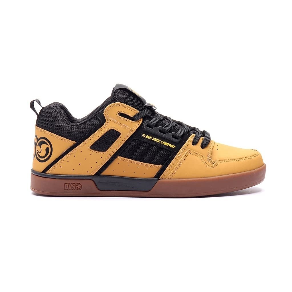 DVS Comanche 2.0 Skateboard Shoes Chamois Black Gum Nubuck Size Available Image 1