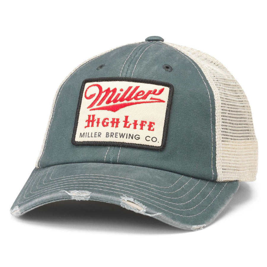 Miller High Life Green Colorway Adjustable Hat Image 1