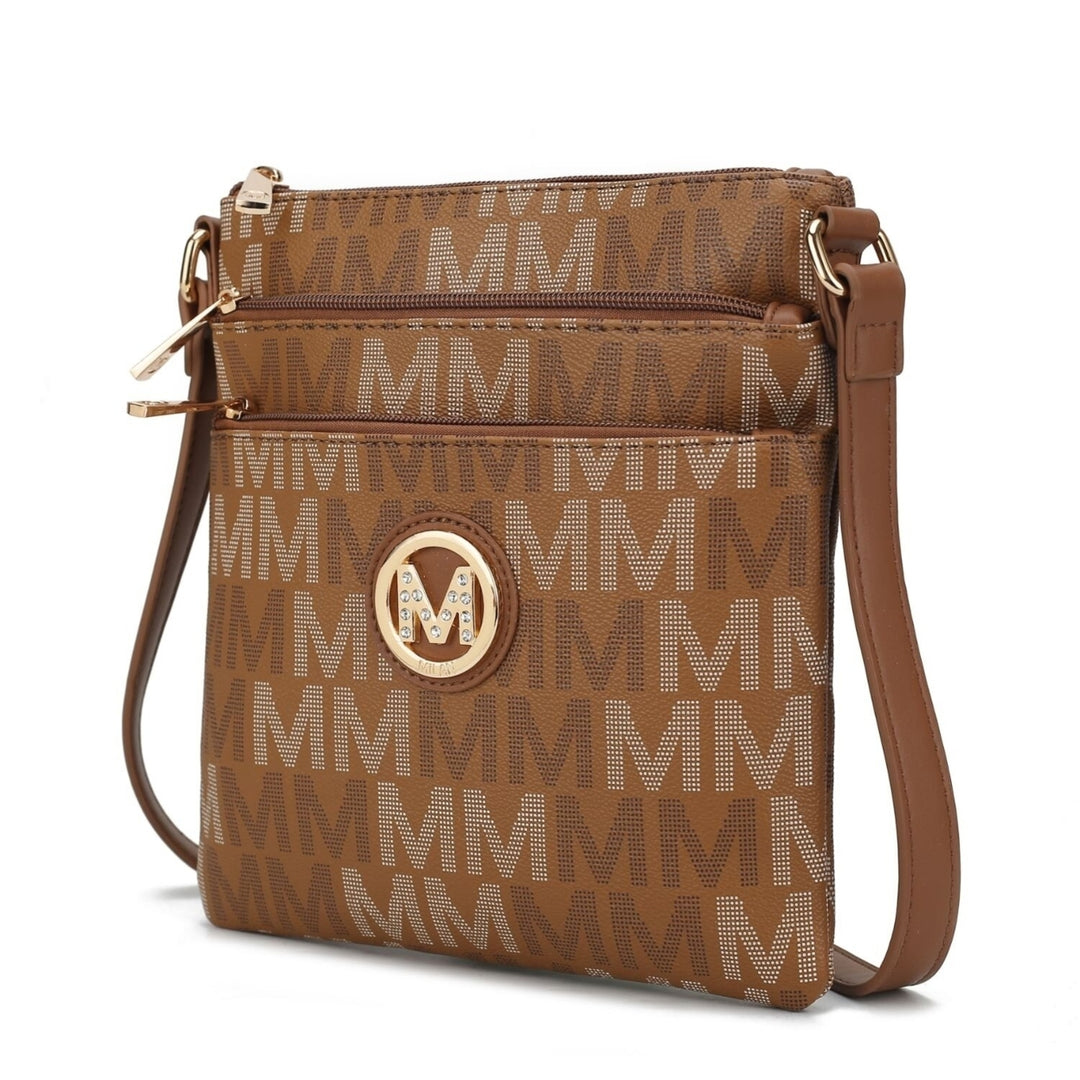 MKF Collection Lemuel M Signature Crossbody Handbag by Mia K. Image 8