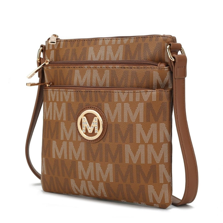 MKF Collection Lemuel Multi-Functional Shoulder Bag M Signature Crossbody Handbag by Mia K. Image 8