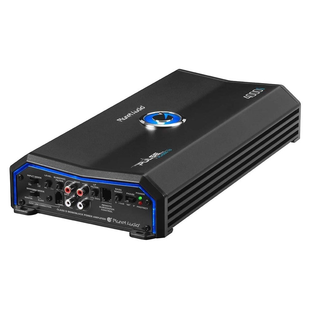 Planet Audio 4000 Watt Class D Car Amplifier 1 Ohm Stable Mosfet Monoblock Image 2