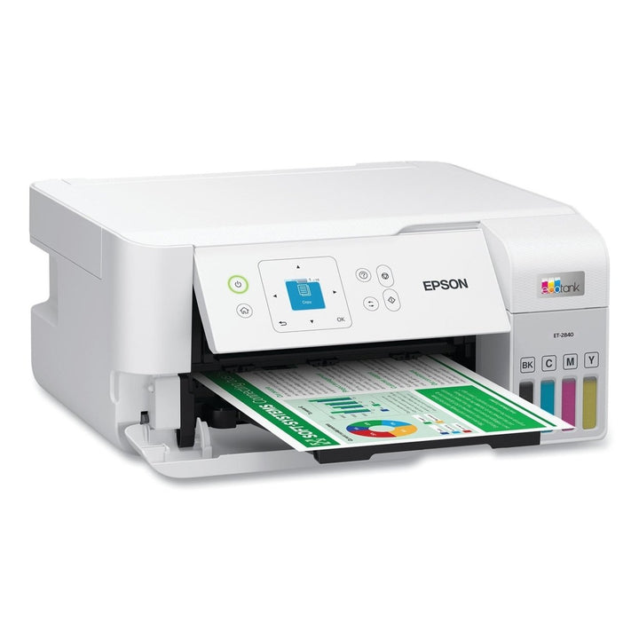 Epson EcoTank ET2840 Special Edition Wireless Color All-in-One Supertank Printer Image 2