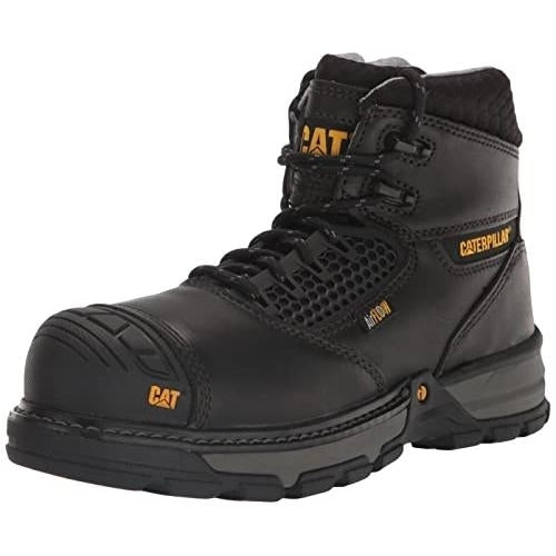 Cat Footwear Womens Excavator Superlite Cool Composite Toe Construction Boot BLACK Image 1