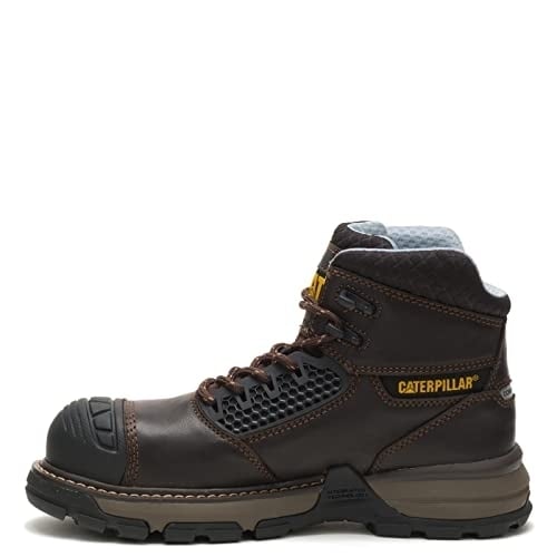 Cat Footwear Mens Excavator Superlite Cool Composite Toe Construction Boot DARK BROWN Image 1