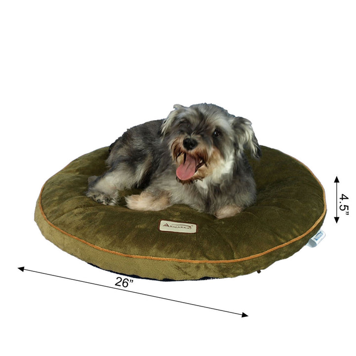 Armarkat Model M04CHL Pet Bed Pad with Poly Fill Cushion in Sage Green Image 2