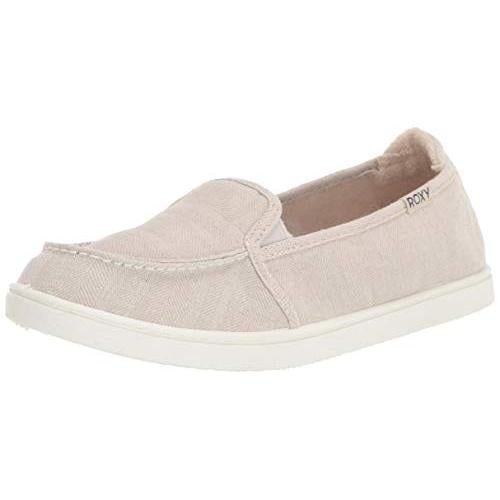 ROXY Womens Minnow Slip-On Shoe Oatmeal - ARJS600472-OAT Oatmeal Image 4