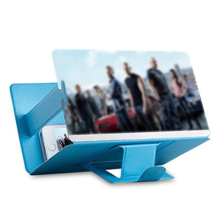 Foldable Phone Screen Magnifier Portable with Non-slip Stand Eye Protection 19.2cm Image 1