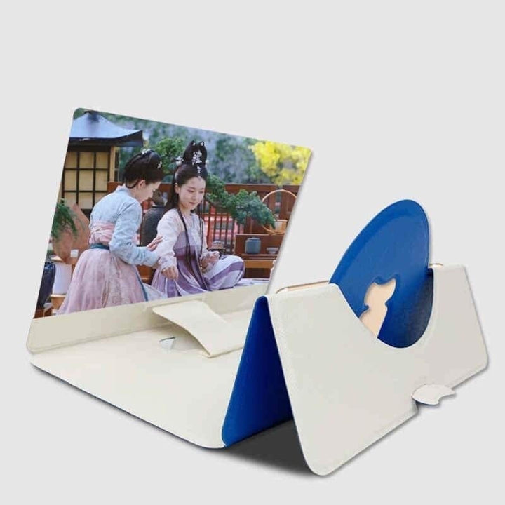 Foldable Phone Screen Magnifier Portable with Non-slip Stand Eye Protection 19.2cm Image 3