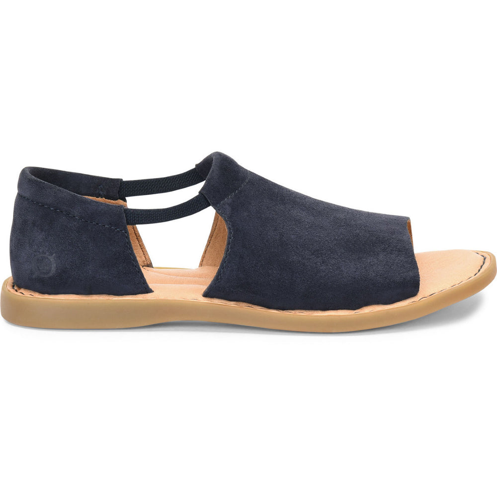 Born Womens Cove Modern Sandal Navy River Suede - BR0019534  Navy Image 2