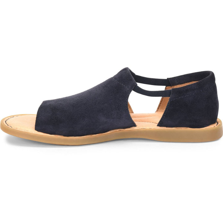 Born Womens Cove Modern Sandal Navy River Suede - BR0019534  Navy Image 3