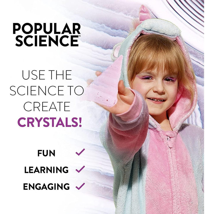 Popular Science Crystal Science Kit STEAM Educational Learning Experiment WOW Stuff Image 3