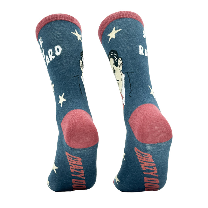 Mens Suck My Richard Socks Funny Offensive Nixon Sex Joke Footwear Image 6