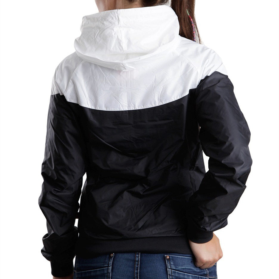 Fashion Hooded Zipper Cardigan Sweatshirt Jacket Coat Windbreaker Sportswear Image 2