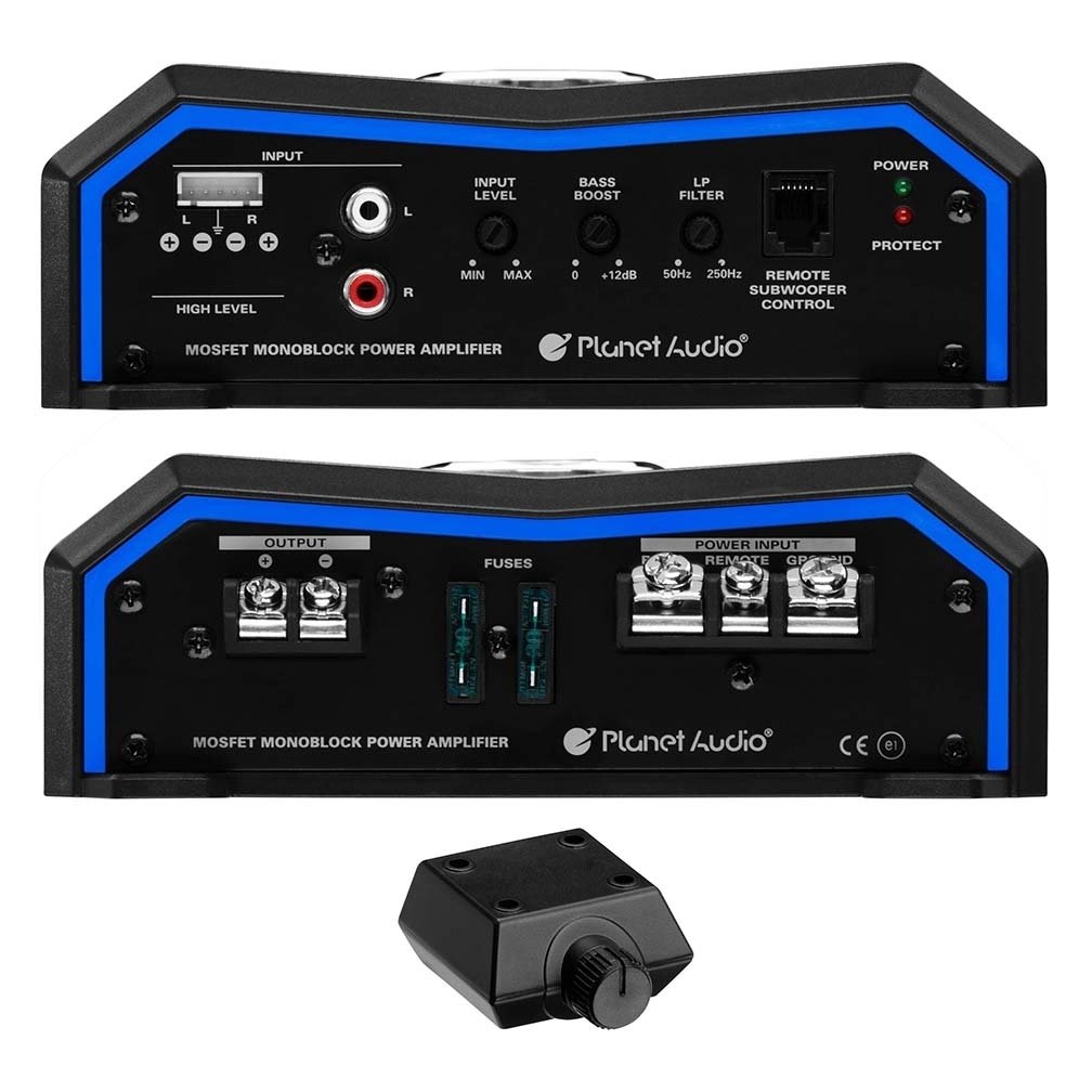 Planet Audio PL2500.1M Class A/B Mono Amplifier 2500W Max Power MOSFET Image 3