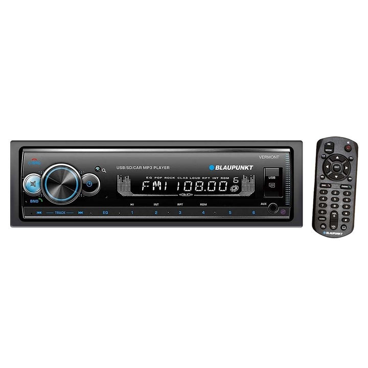 Blaupunkt Single DIN In Dash MP3 USB Bluetooth Car Stereo Digital Media Receiver Image 1