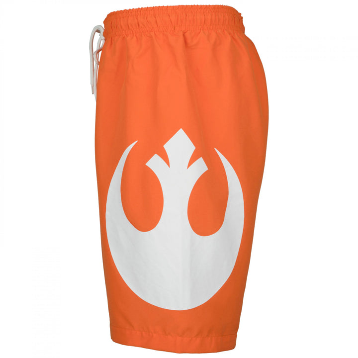 Star Wars Rebel Alliance Symbol Board Shorts Image 7