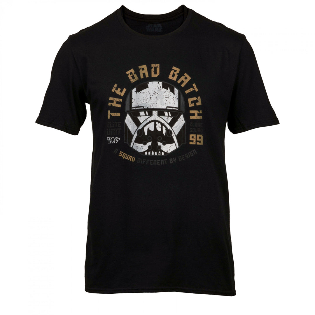 Star Wars The Bad Batch Clone Squad T-Shirt Image 1