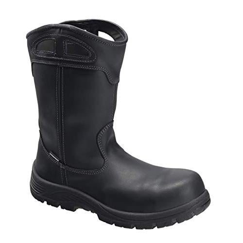 Avenger Mens 11" Framer Composite Toe Waterproof Wellington Work Boot Black - A7857 Image 1