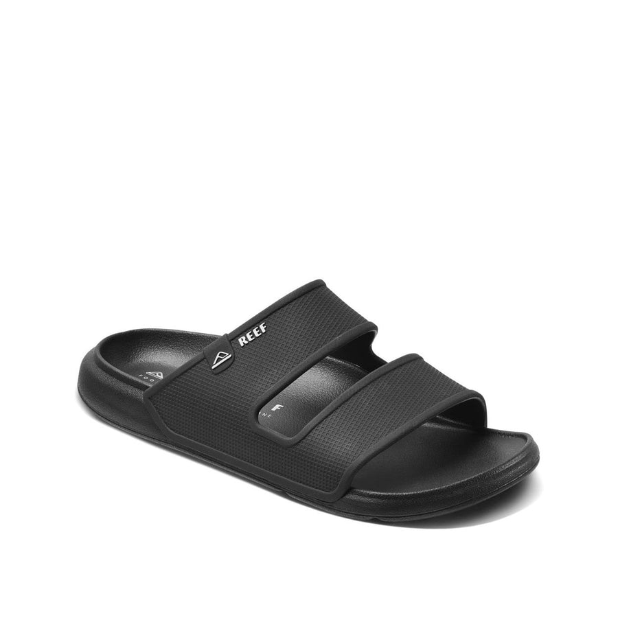 REEF Mens Oasis Double Up Slide Sandal Black CJ0366 Water Friendly EVA Comfort Image 1