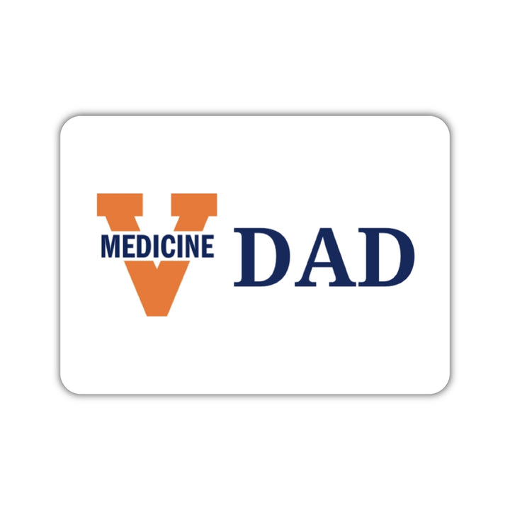 UVA School of Medicine Dad and Mom Decals and Magnets Image 1